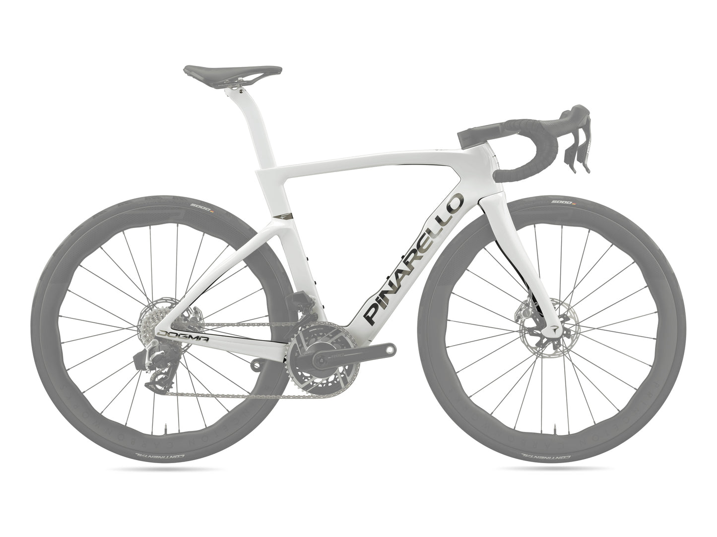 26 DOGMA F Crystal White SRAM RED E1