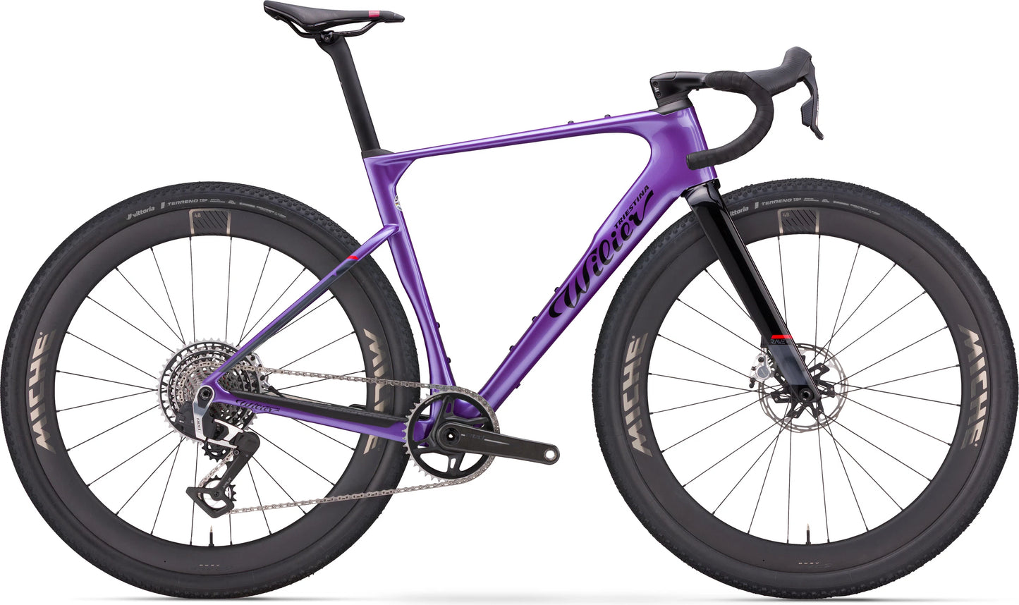 WILIER Rave SLR SRAM FORCE XPLR AXS E1 1x13S Purple