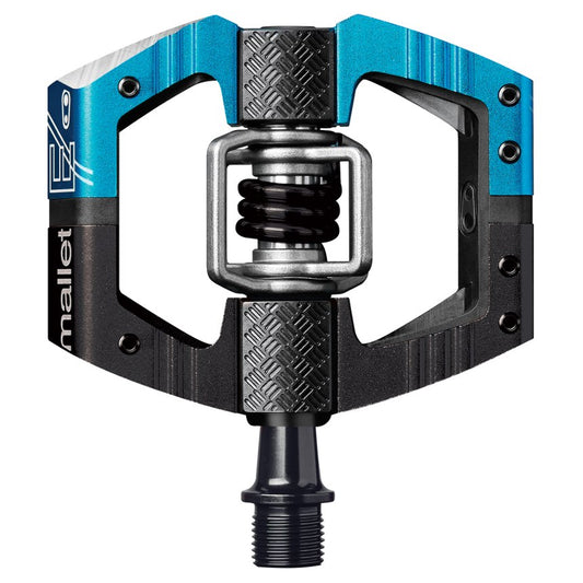 Crankbrothers Mallet Enduro LS Clipless Pedals - electric blue/black