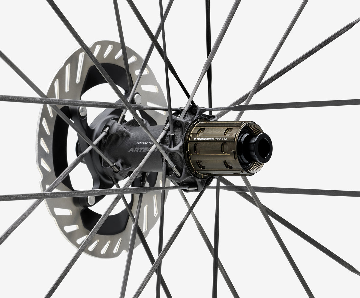 SCOPE Artech 4 Road Wheelset - White - Ceramic Speed - HG