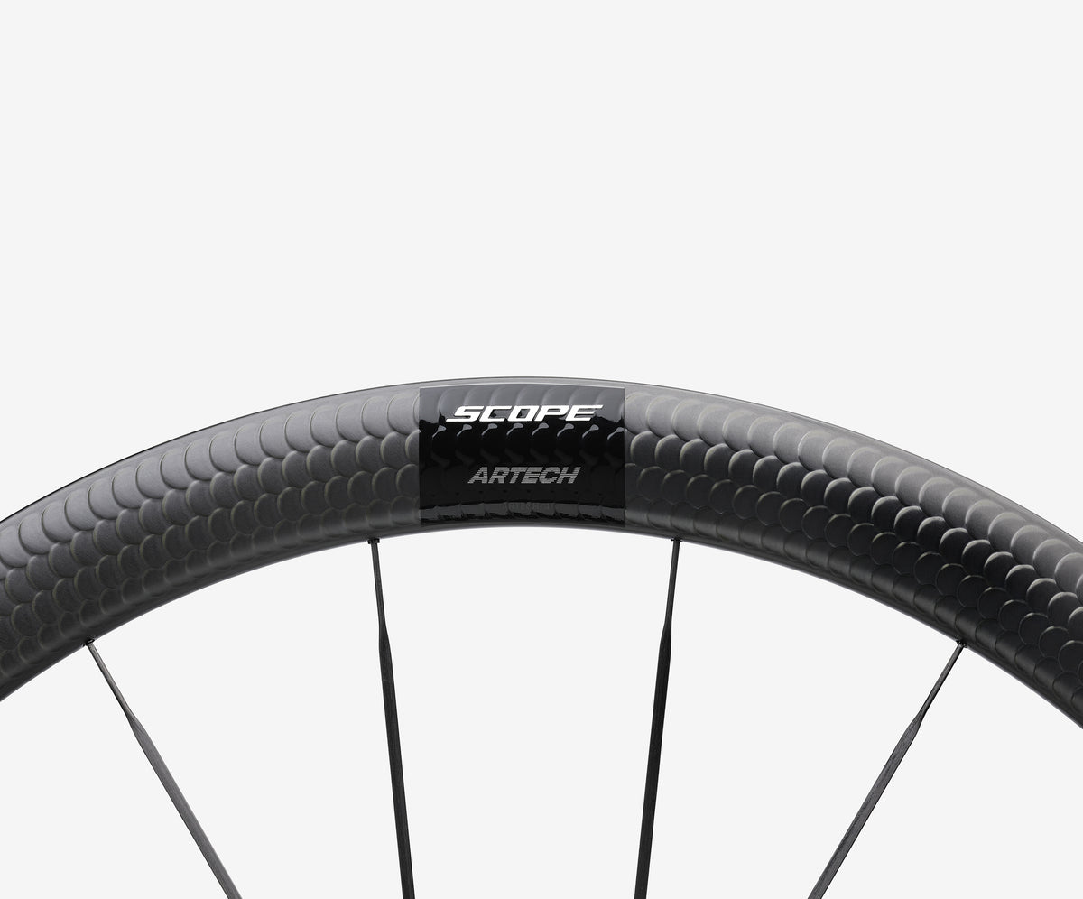 SCOPE Artech 4 Road Wheelset - White - Ceramic Speed - HG