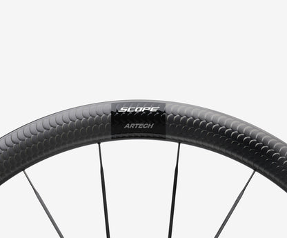 SCOPE Artech 4 Road Wheelset - White - Ceramic Speed - HG