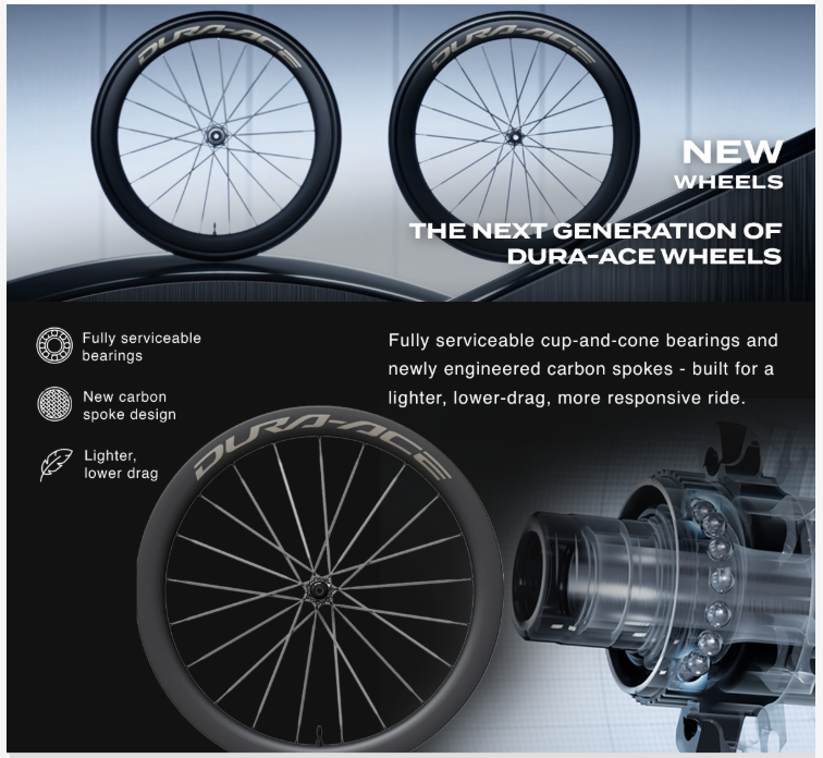 DURA-ACE R9370-C50 C60 C36