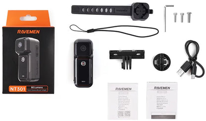 Ravemen NT301 Rear Camera with Smart Brake Light