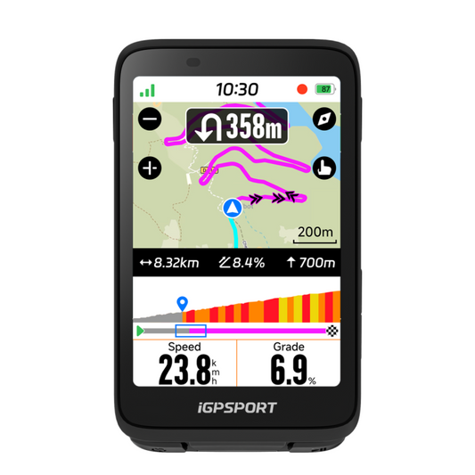 iGPSPORT BiNavi Bike Computer GPS