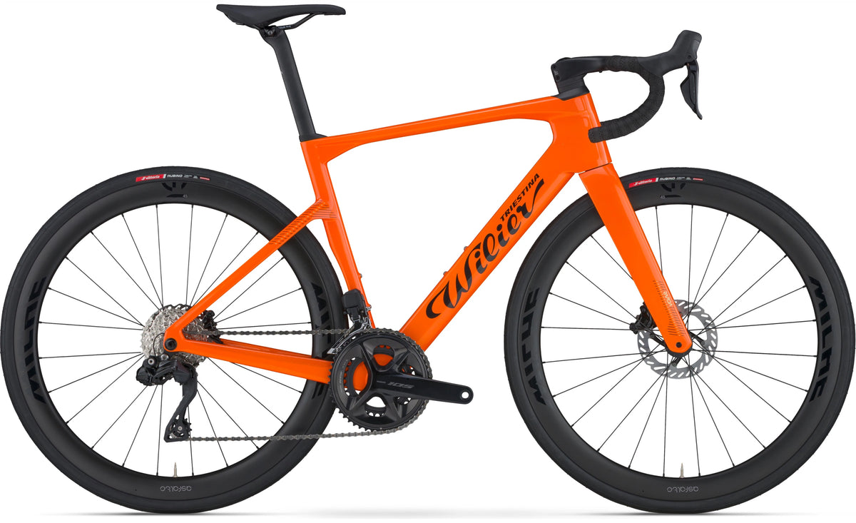 WILIER RAPIDA |Midday Orange - Glossy| SHIMANO 105 DI2