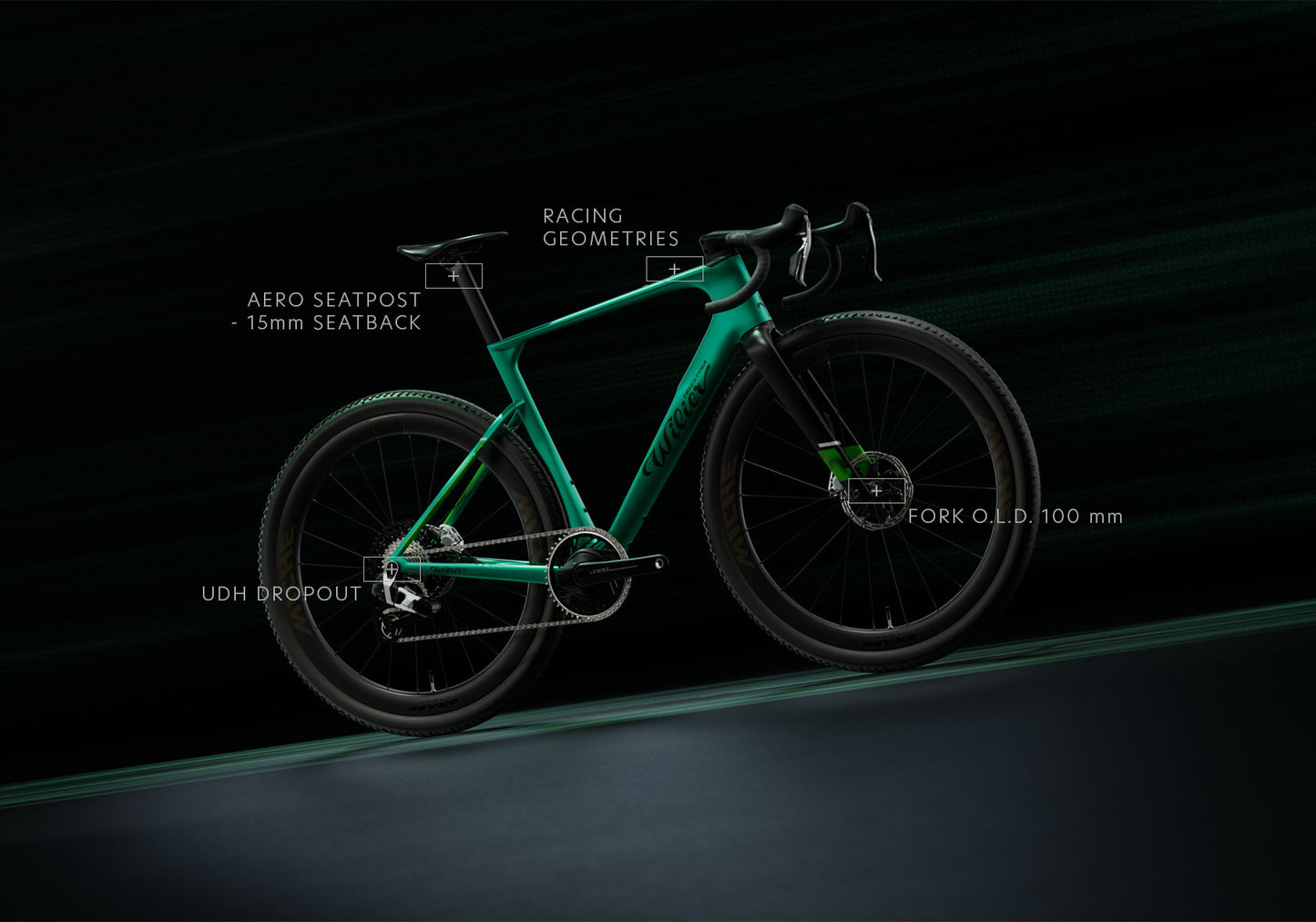 WILIER Rave SLR SRAM FORCE XPLR AXS E1 1x13S